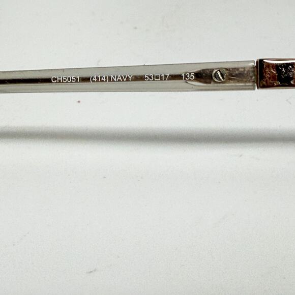 Woman Cole Haan CH5051 414 53 Woman Eyeglasses Frames Navy H20109 - Picture 5 of 7